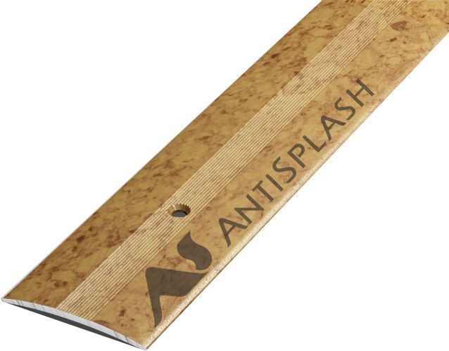 Порог алюминиевый  ПС-03 37x3,3x1800 мм, пробка