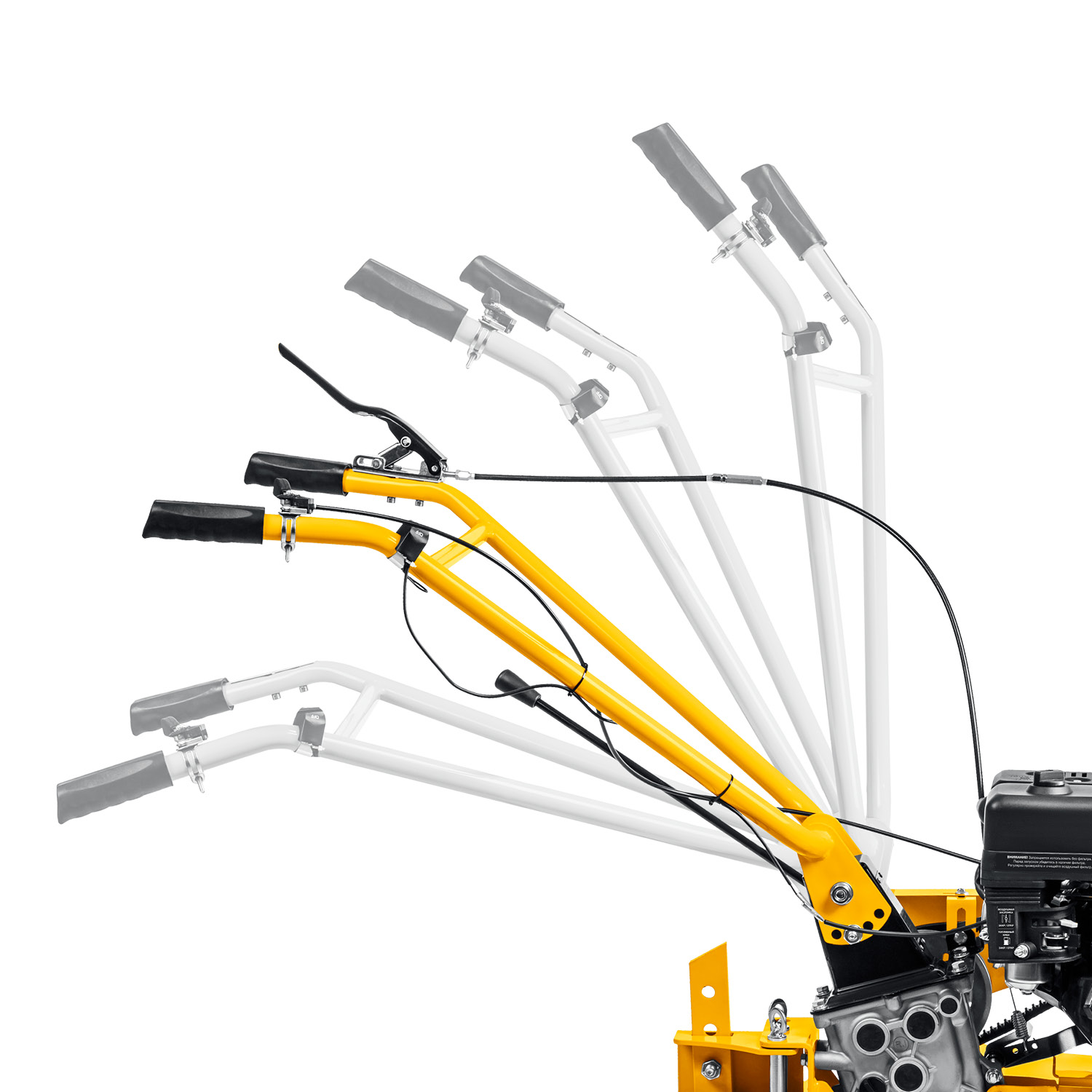 STEHER без колес, 7 л.с., легкий мотоблок (GT-300 L)