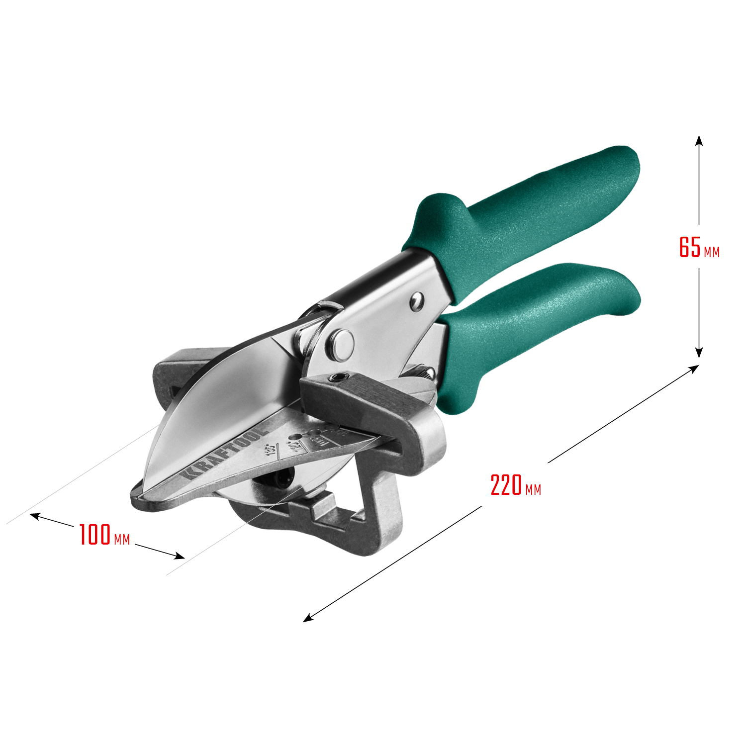 KRAFTOOL MC-7, угловые ножницы для пластмассовых и резиновых профилей (23372)