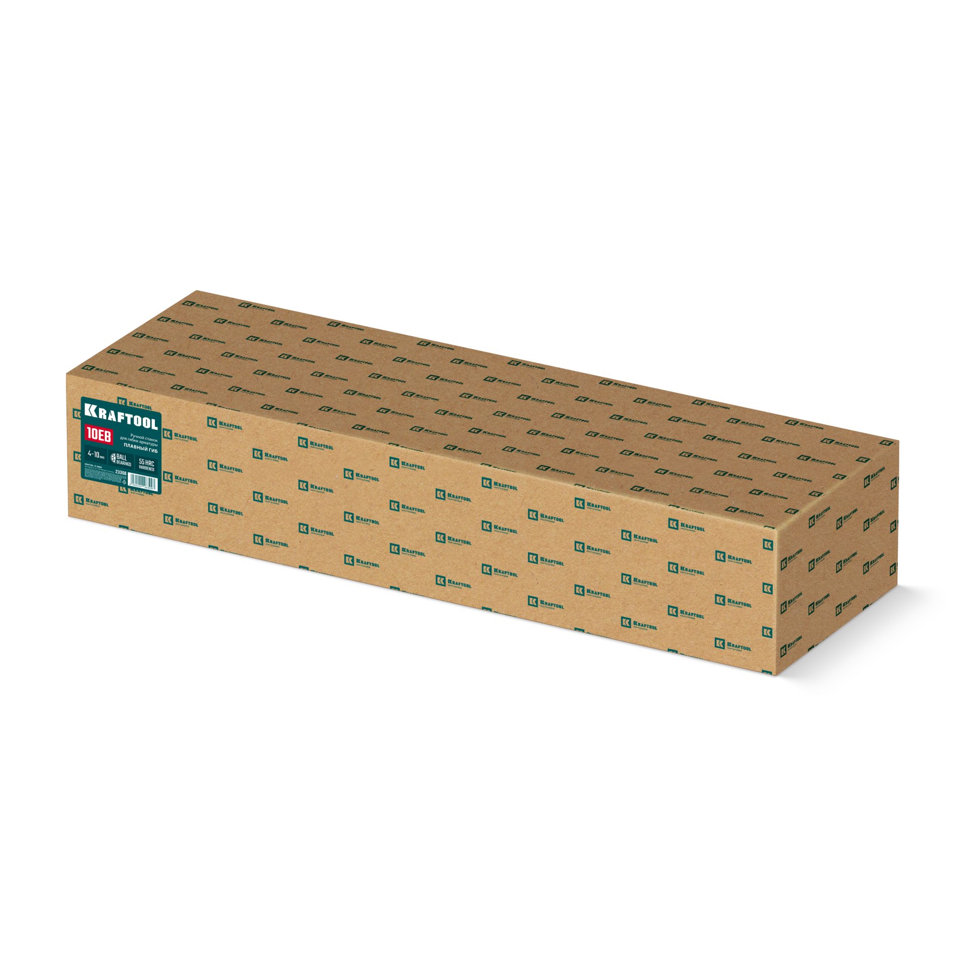 KRAFTOOL 10 EB, плавный гиб, на подшипнике, ручной станок для гибки арматуры (23308)