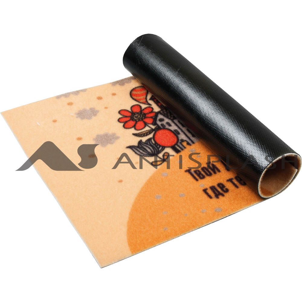 Коврик велюровый 45х75 см Улитка