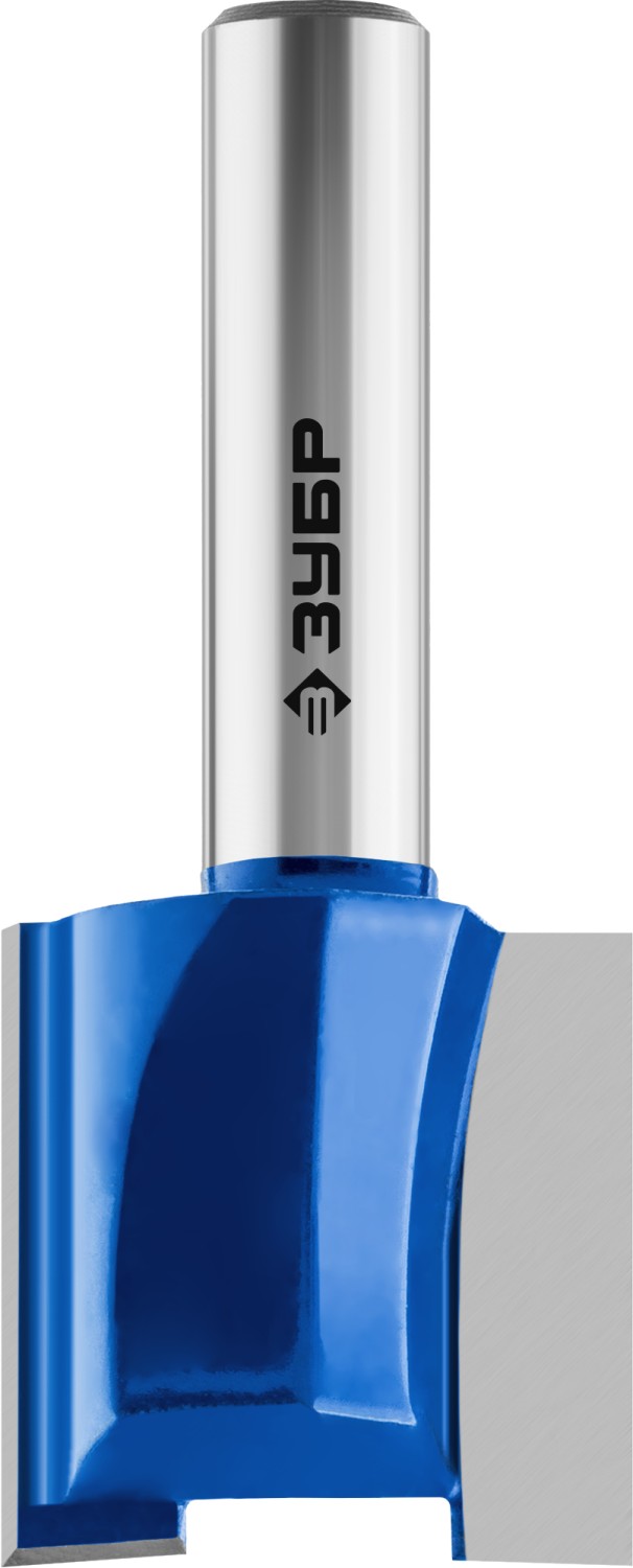 ЗУБР 22 x 22 мм, хвостовик 8 мм, фреза пазовая прямая, Профессионал (28753-22-22)