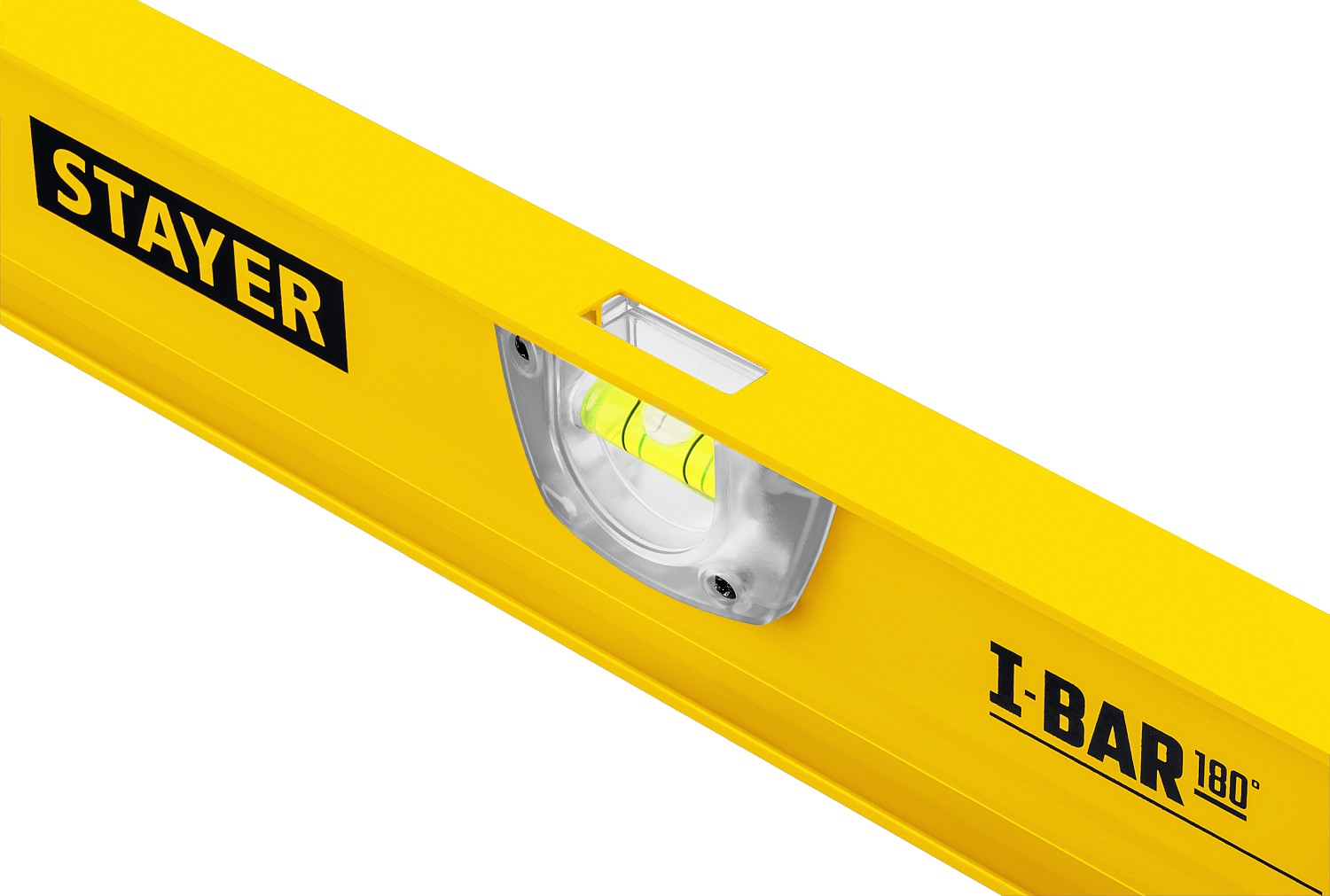 STAYER I-Bar 180˚, 2000 мм, двутавровый, уровень с поворотным глазком (3470-200)