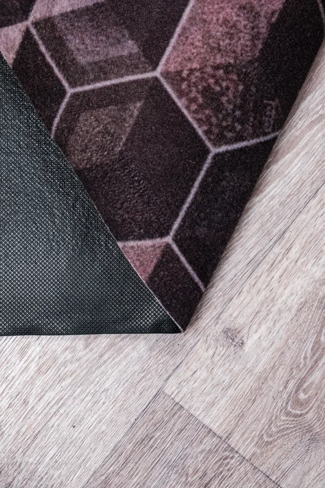 Велюровая дорожка 1,2x15 «Соты микс»