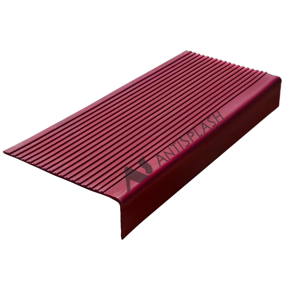 Резиновая накладная средняя (эконом) 750х330х100, красная