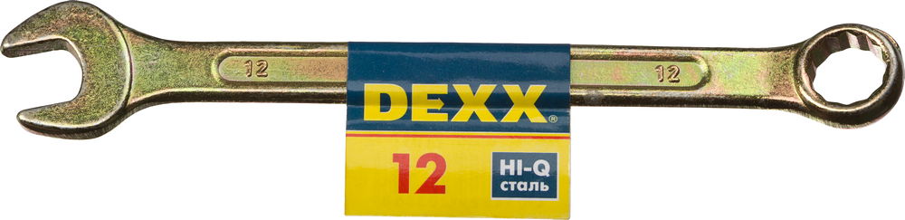 DEXX 12 мм, комбинированный гаечный ключ (27017-12)