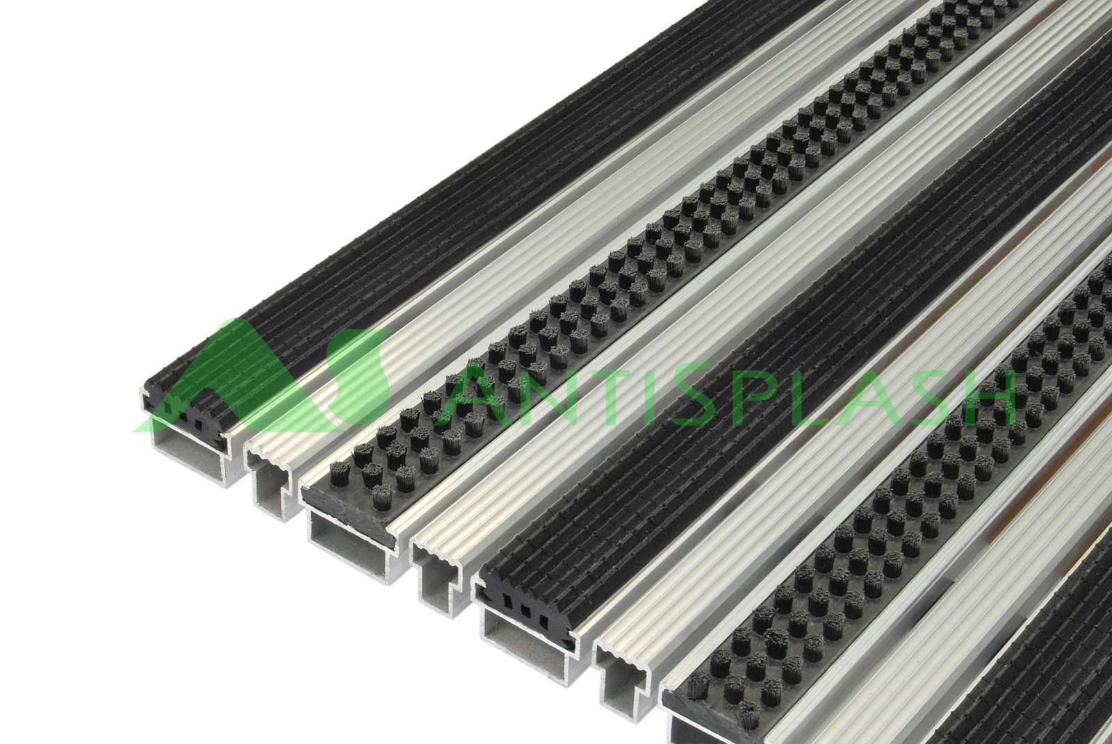 Решетки «Брайт» резина+бруш+сребок