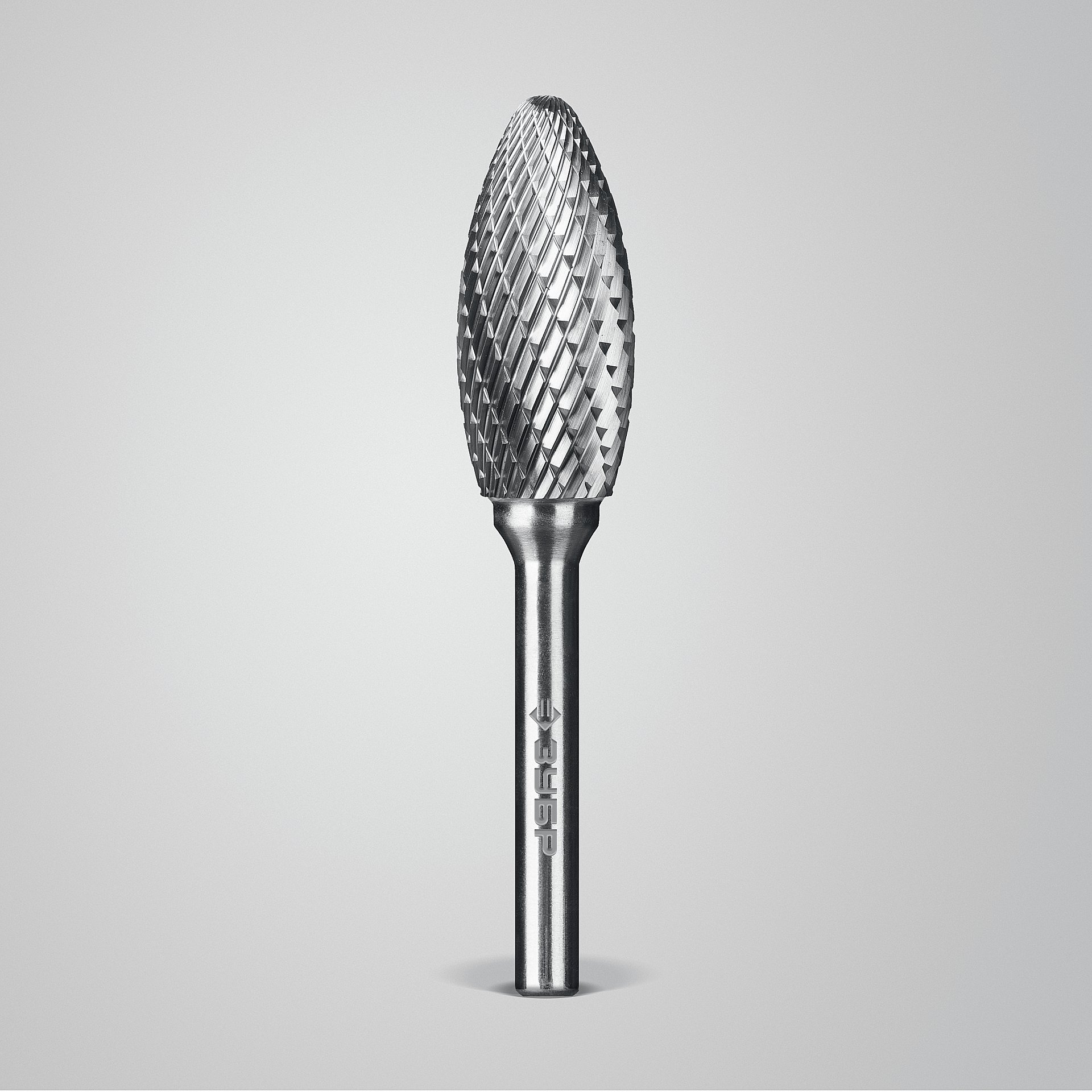 ЗУБР 16х36 мм, тип H (пламя, радиус 2.5 мм), хв-к 6 мм, твердосплавная борфреза, ПРОФЕССИОНАЛ (28807-16-36)