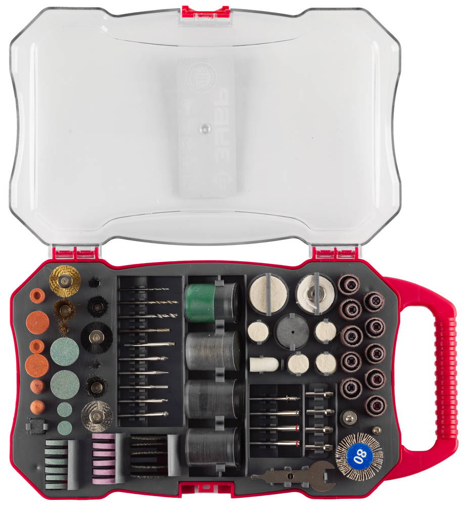 ЗУБР 208 предм., набор мини-насадок для гравёра (35901-H208)