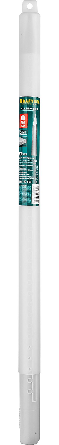 KRAFTOOL ALLIGATOR, 600 мм, SDS-max, пикообразное зубило (29331-00-600)