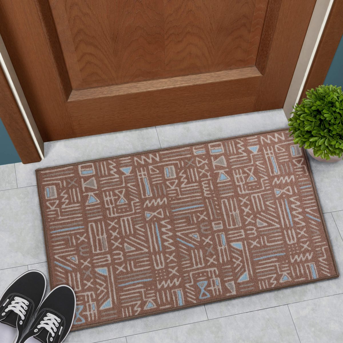 Коврик на пенорезине Аффи 500x800мм 15;49