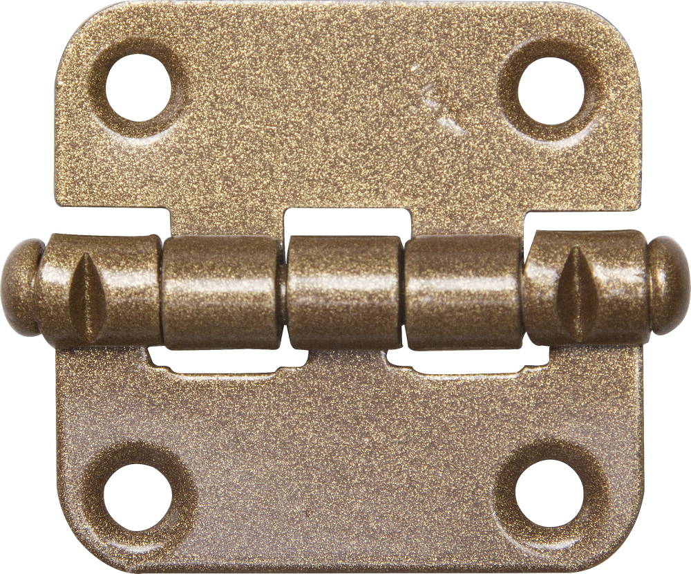 ПН-40, 40 x 40 х 1.5 мм, цвет бронзовый металлик, карточная петля (37625-40)