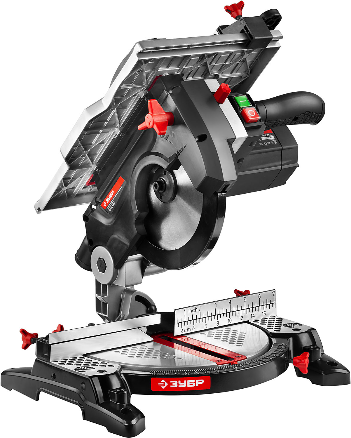 ЗУБР Ø 210, 1500 Вт, пила торцовочная комбинированная (ЗПТК-210-1500)