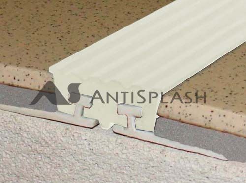 Профиль с закладными элементами, белый