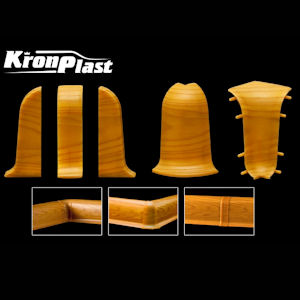 Уголок внутренний для плинтуса «KronPlast Premium»