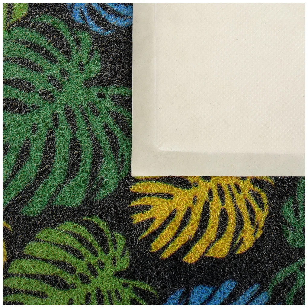 Коврик придверный, пористый 40*60 "Папоротник"