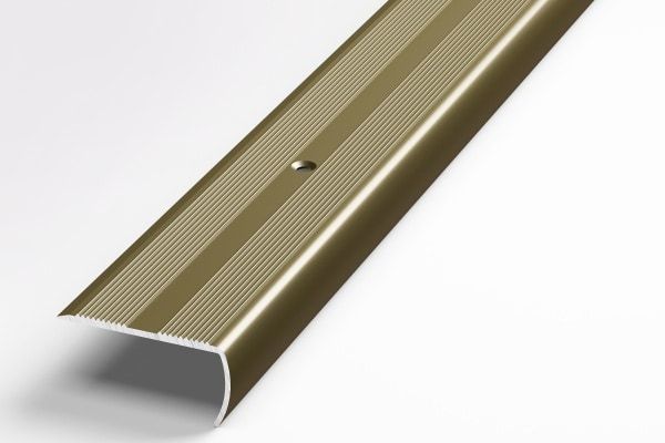 Порог алюминиевый  ПУ-06 40x20x1350 мм, анод люкс бронза