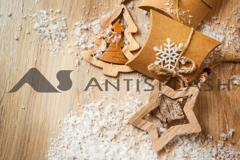 Салфетка сервировочная ПВХ 26х41 см звезда