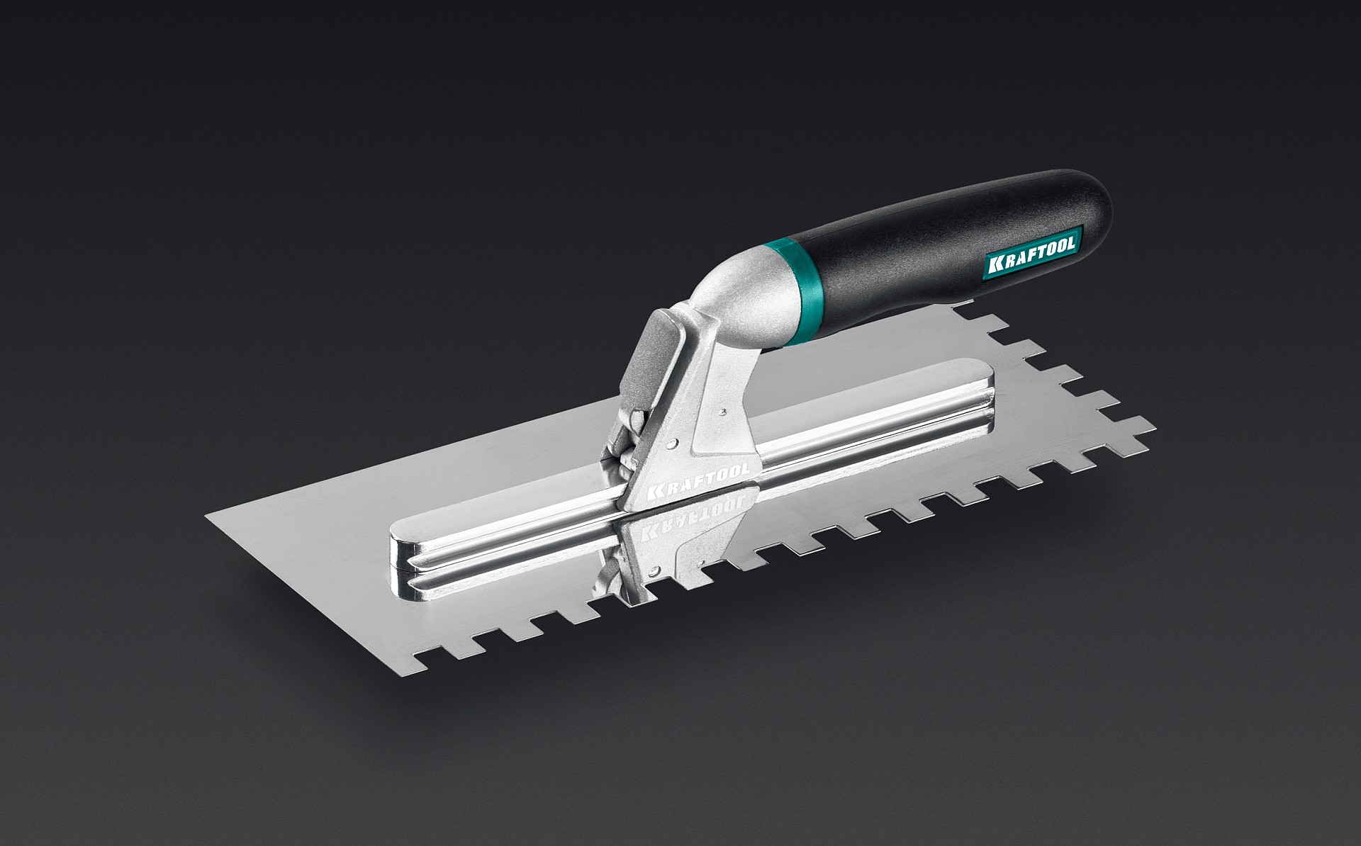 KRAFTOOL 280х115 мм, набор нержавеющих гребенок (6шт) со сменной 2к ручкой, в пластиковом кейсе (33268-H6)