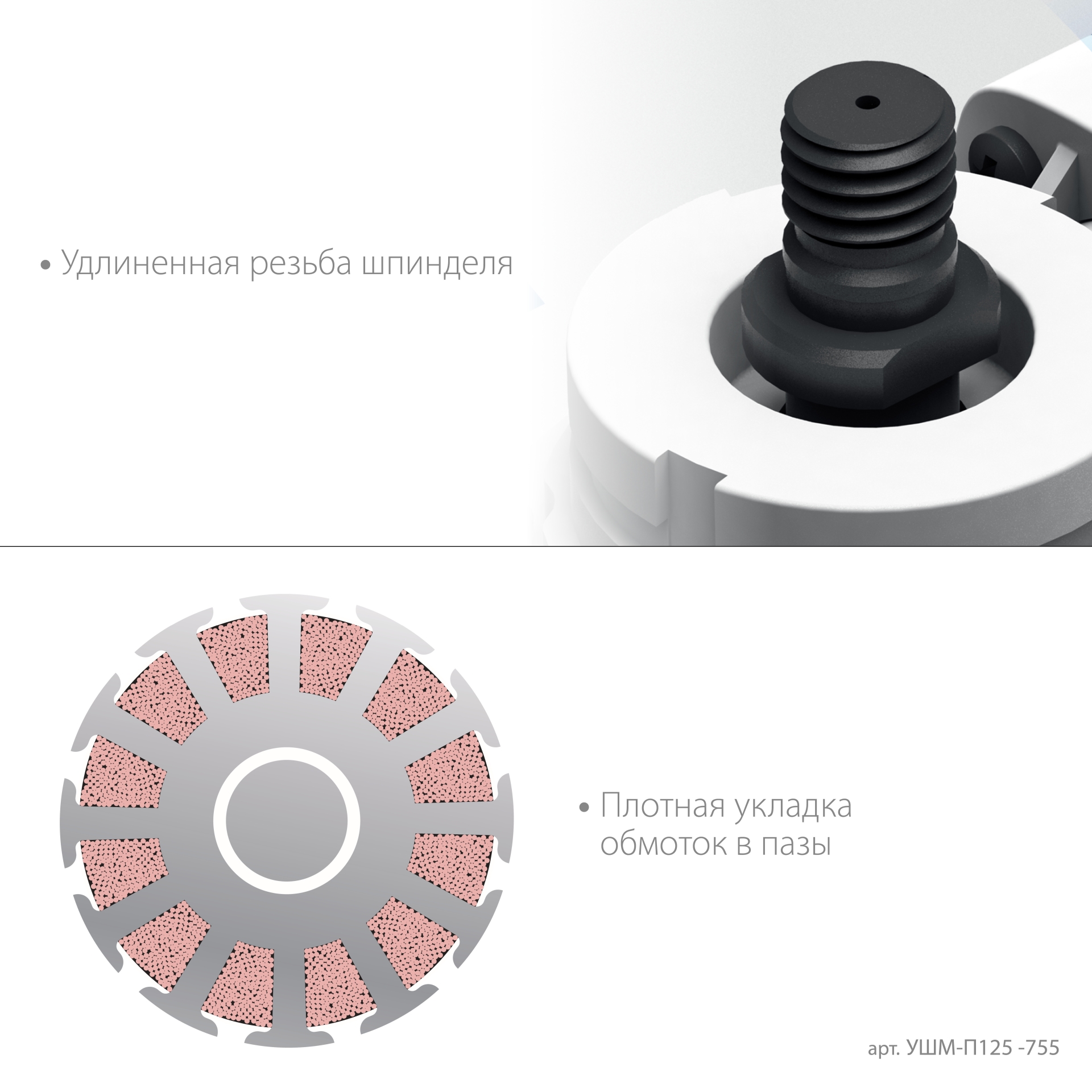 ЗУБР Компакт, 750 Вт, d125 мм, УШМ, фланец ″МИГ″, Профессионал (УШМ-П125-755)