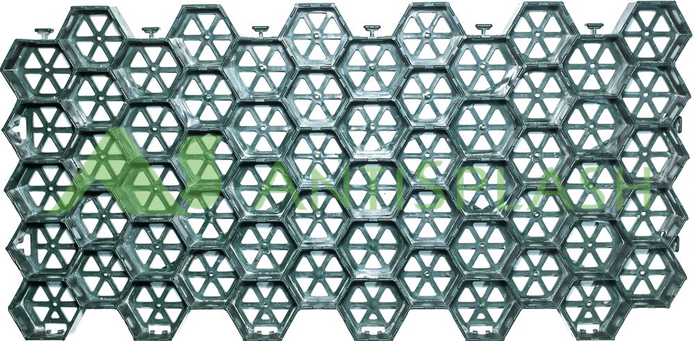 Газонная решетка «Соты» зеленый