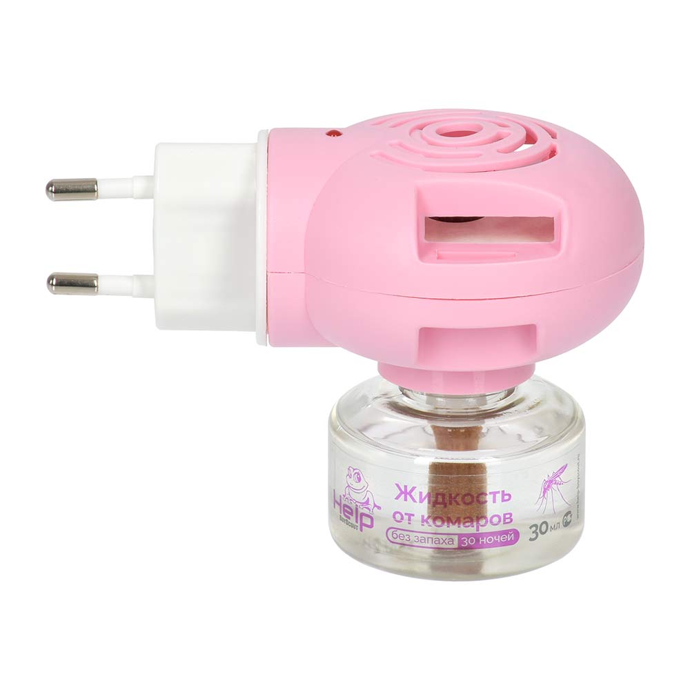 Комплект для ДЕТЕЙ: фумигатор + жидкость от КОМАРОВ для ДЕТЕЙ, без запаха, 30 ночей