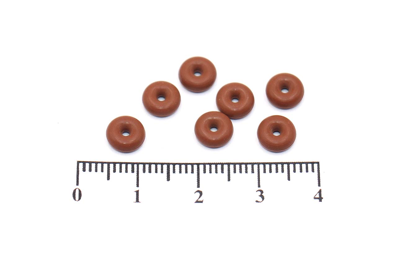 Кольцо 001.24-2.62 (1/16-3/32") фторкаучук FKM75