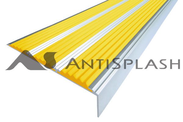 Алюминиевый угол-порог АУ-98, 1000 мм, желтый