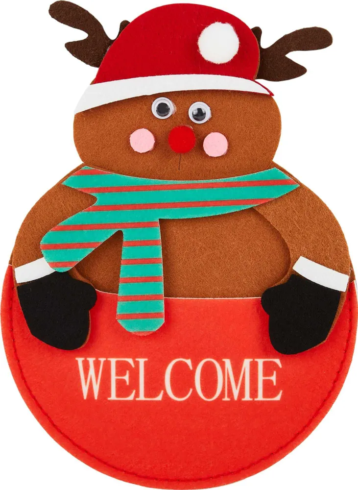 Кармашек фетровый для столовых приборов " WELCOME"