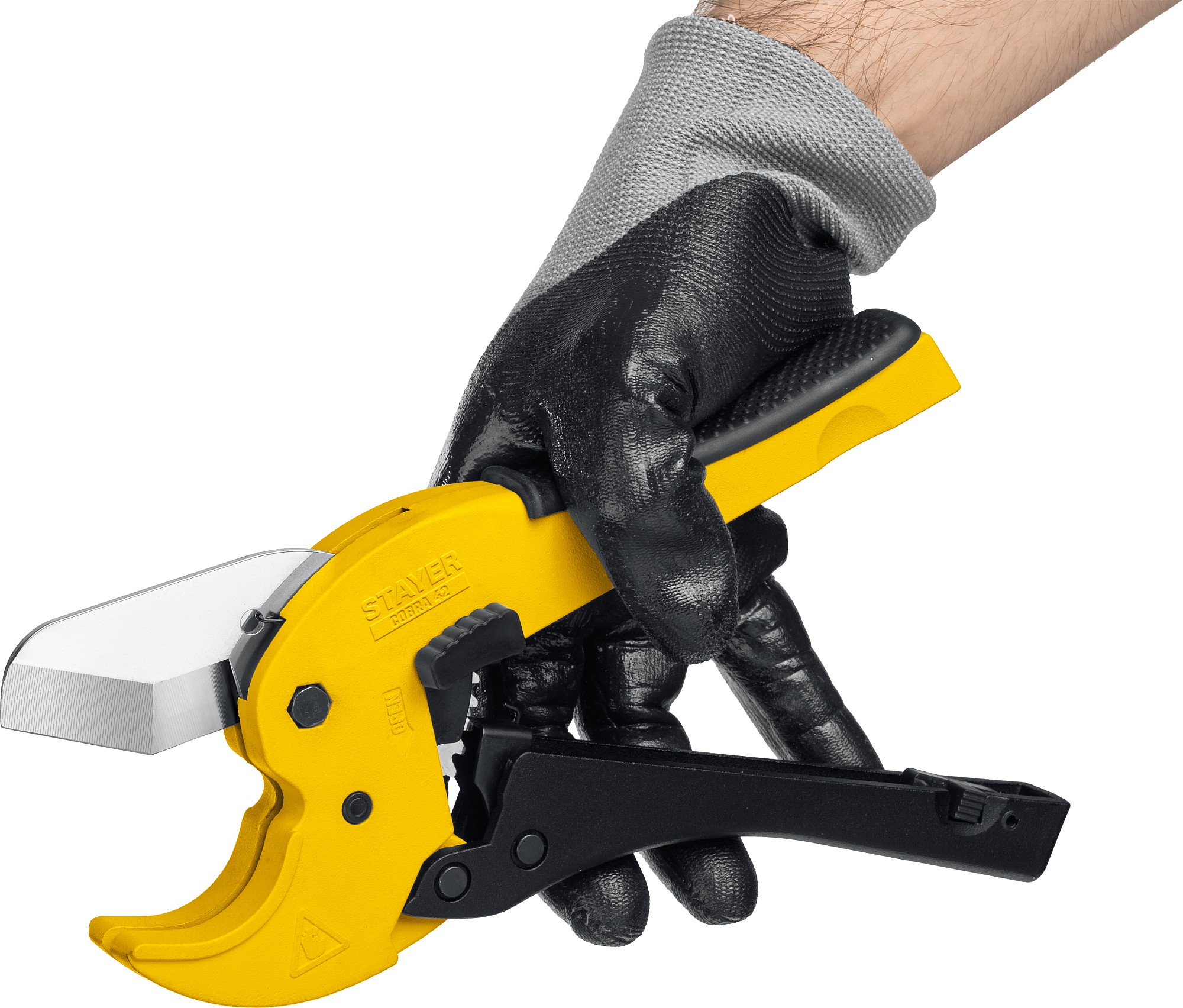 STAYER до 42 мм, автоматический труборез по металлопластиковым и пластиковым трубам, Professional (23375-42)