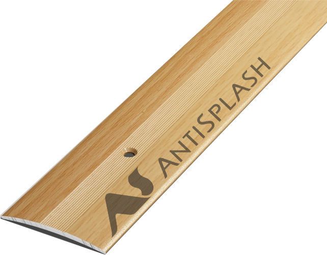 Порог алюминиевый  ПС-03 37x3,3x2700 мм, бук натуральный