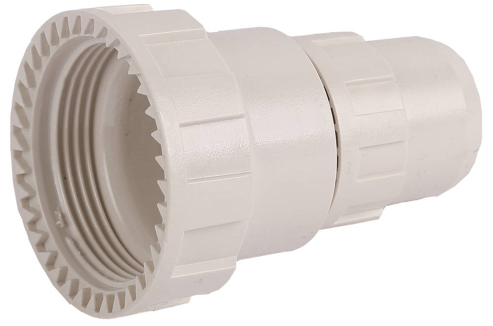 ЗУБР ШиреФит, накидная гайка - штуцер с гайкой, 26 мм - 20 мм, редукционный переходник (51476-26-20)