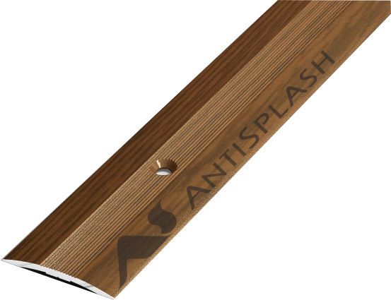 Порог алюминиевый  ПС-03-2 28x3,4x900 мм, дуб темный