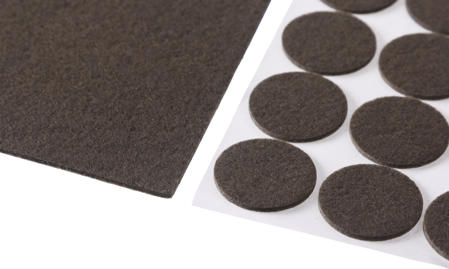 STAYER коричневые, самоклеящиеся, 175 шт, набор мебельных накладок (40916-H175)