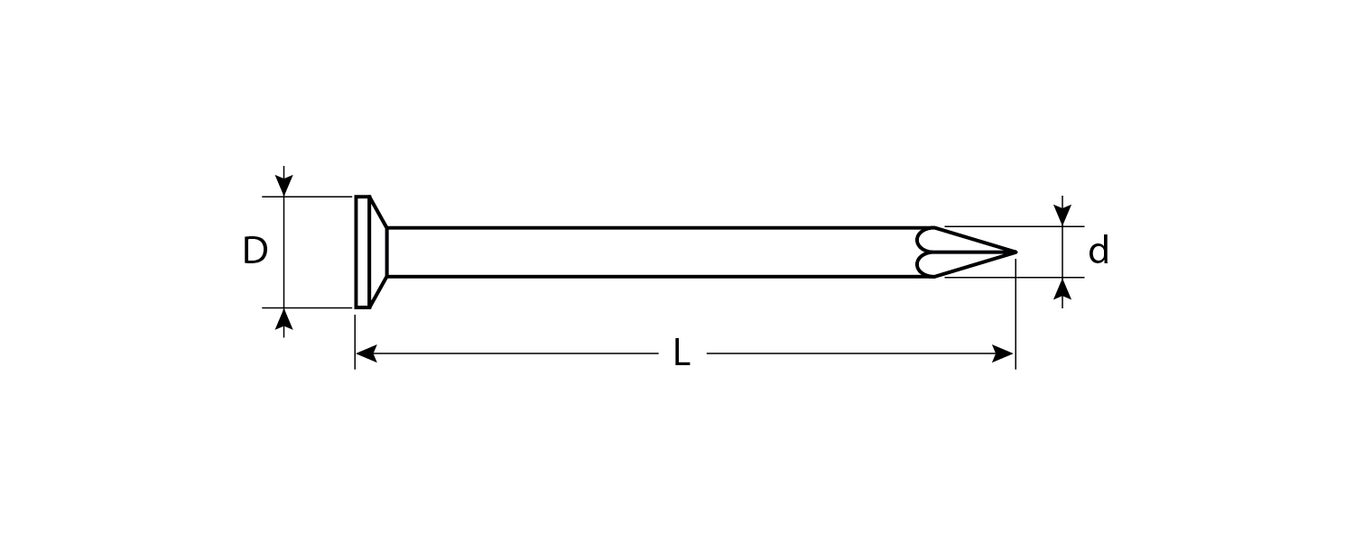 ЗУБР ГОСТ 4028-63, 70 x 3 мм, 1 кг, строительные гвозди (305011-30-070)