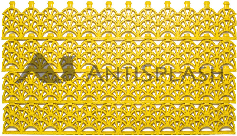 Ячеистое модульное покрытие «Прима», 14 мм, желтый