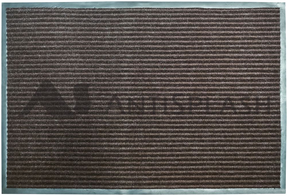 Коврик «Карелия» 600х900 мм, коричневый