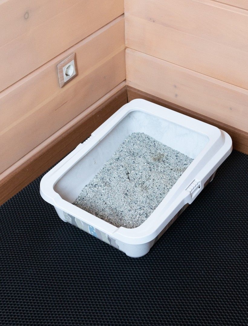 Универсальный коврик EVA СОТЫ 40х60 черный