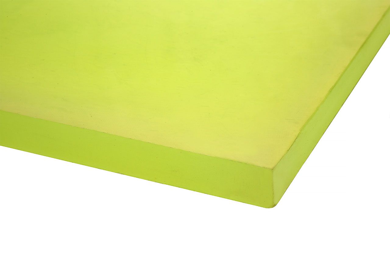 Полиуретан листовой 25 мм (500х500 мм, 7.2 кг, жёлтый) Китай