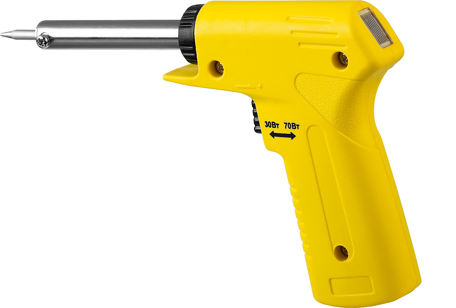 STAYER MAXTerm, 30 Вт + 70 Вт, 2 в 1, конус, электропаяльник с пистолетной рукояткой (55307-70)