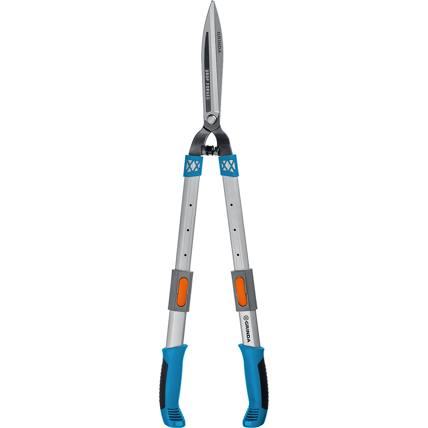 GRINDA FH-800T, длина 630 - 800 мм, кованые лезвия, телескопический, алюминиевые рукоятки, кусторез, PROLine (423790)