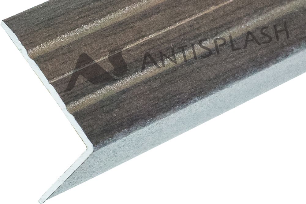 Порог алюминиевый  ПУ-03 24x18x1800 мм, дуб мокко