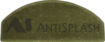 Ковровые накладки «Барс» темно-зеленый 31х80 см