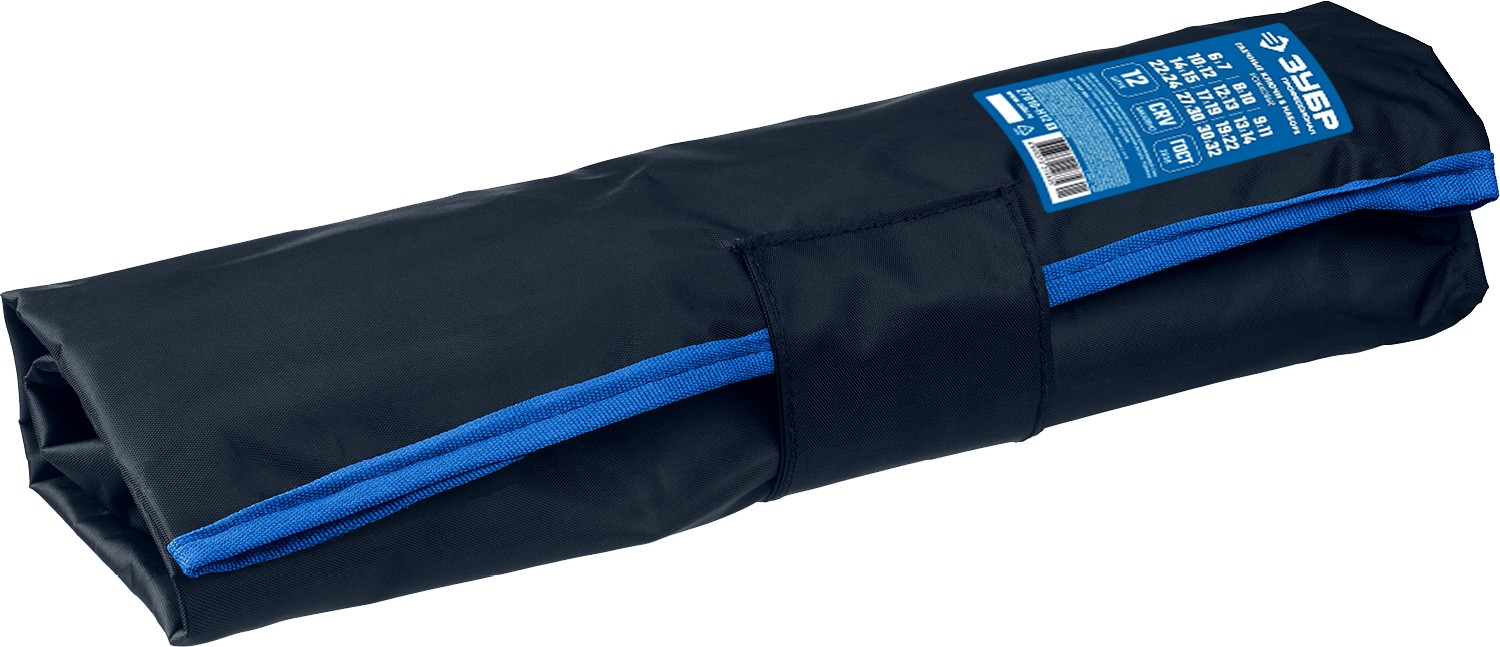 ЗУБР 12 шт, 6 - 32 мм, набор рожковых гаечных ключей, Профессионал (27010-H12)