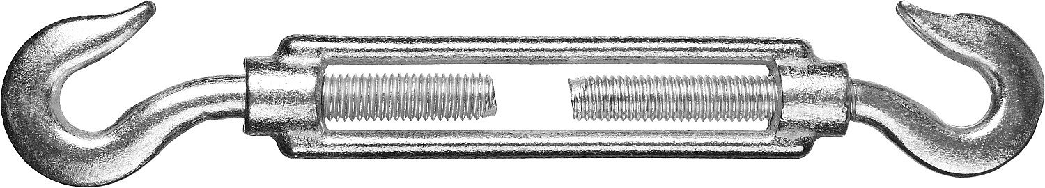 STAYER DIN 1480, М12, 4 шт, талреп крюк-крюк (30525-12)