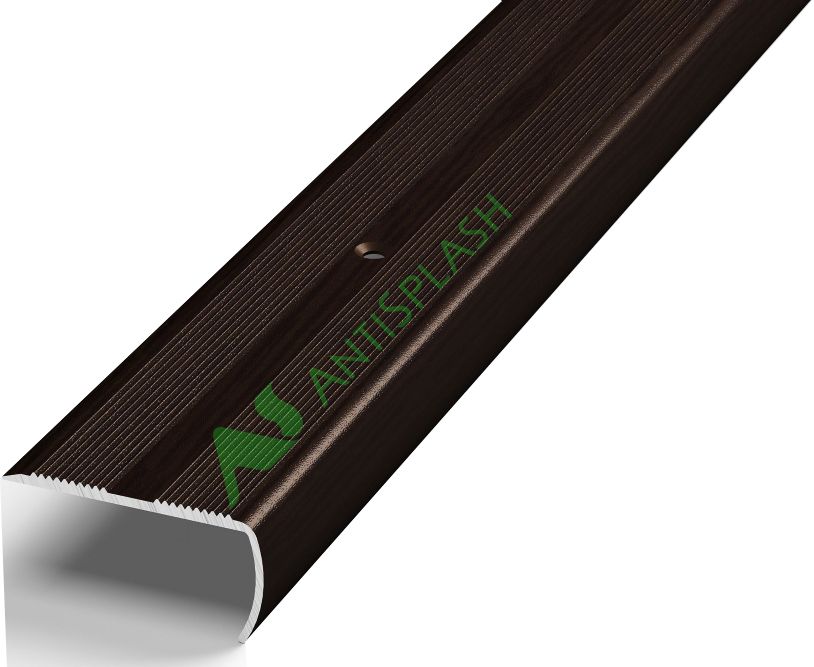 Порог алюминиевый  ПУ-06 40x20x900 мм, дуб венге