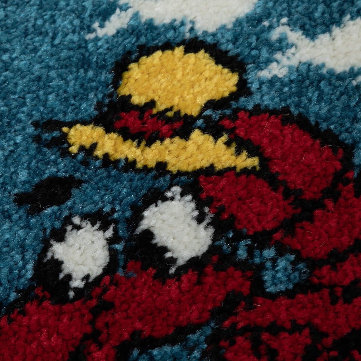 Ковер COLOR 1.33*1.9 дизайн F591A BLUE/BLUE