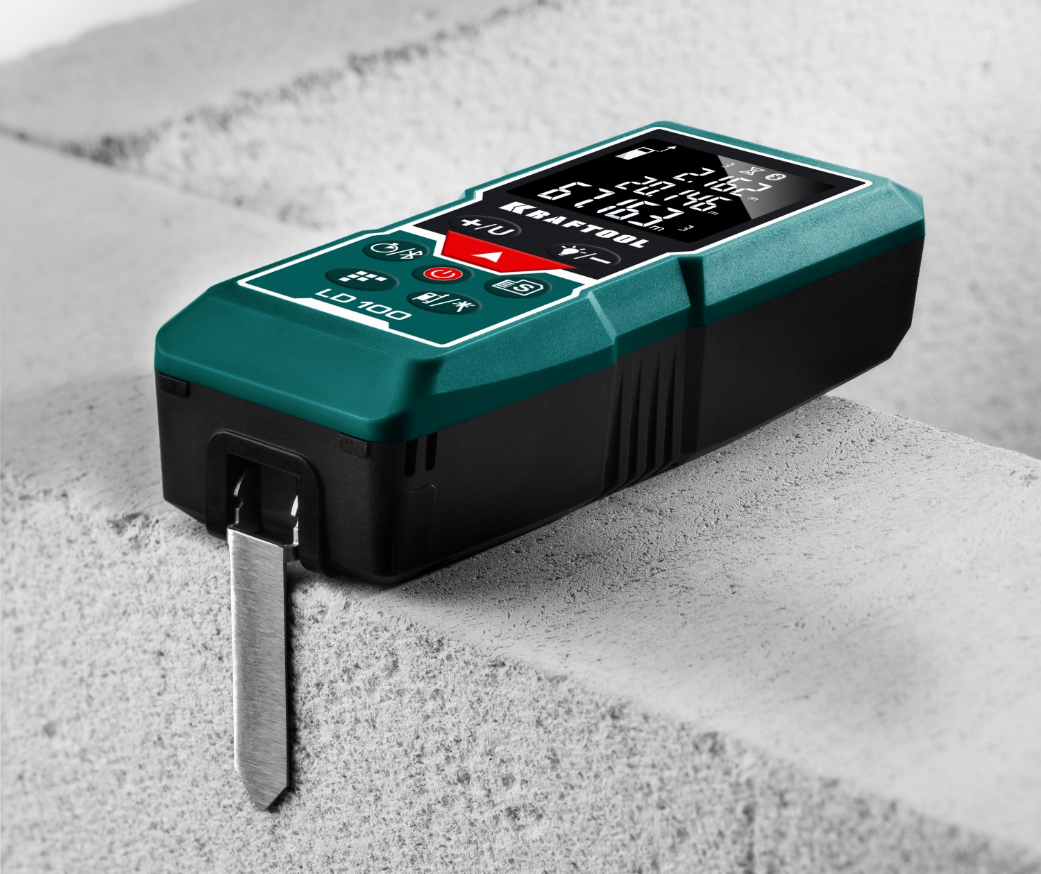 KRAFTOOL LD-100, 5 см - 100 м, лазерный дальномер (34765)