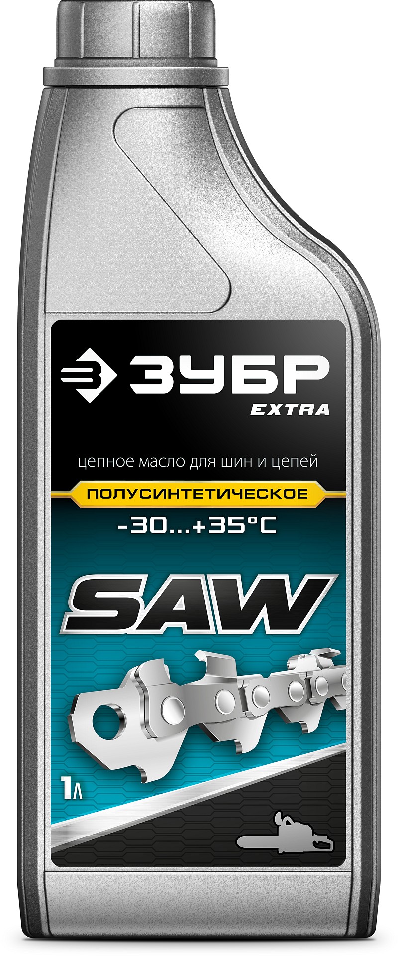 ЗУБР 1 л, цепное полусинтетическое масло для бензо и электропил, EXTRA (70623-1)