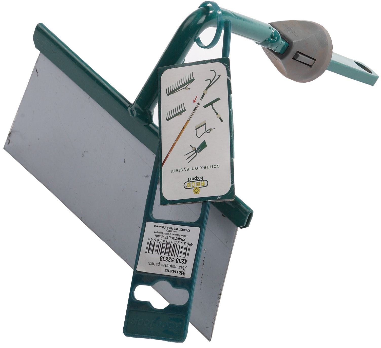 RACO 160 мм, трапеция, нержавеющая сталь, с быстрозажимным механизмом, садовая мотыжка (4230-53833)